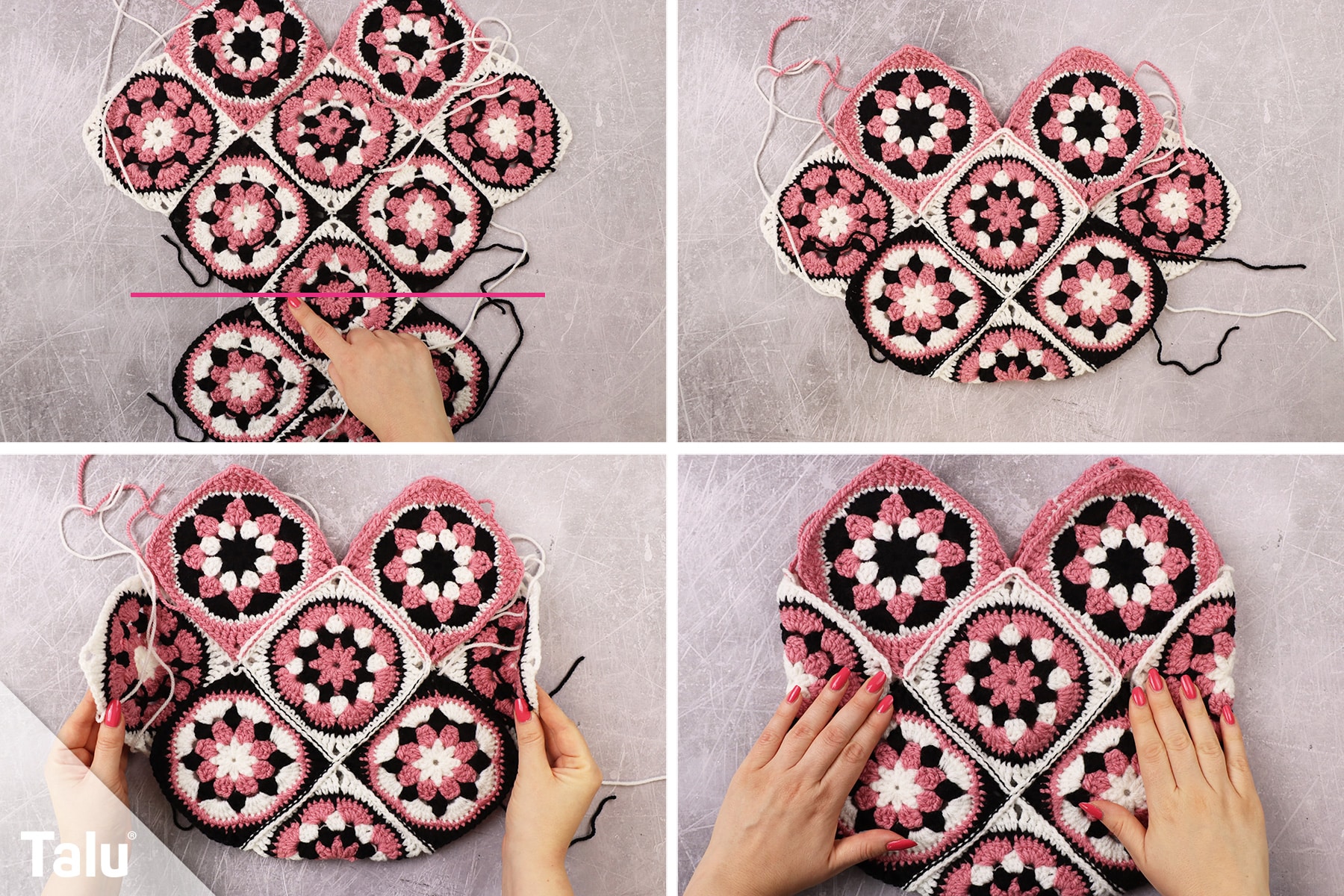 Granny Squares Beutel