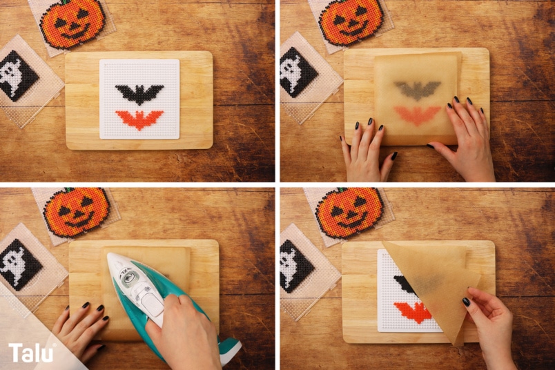 Bügelperlen Vorlagen für Halloween