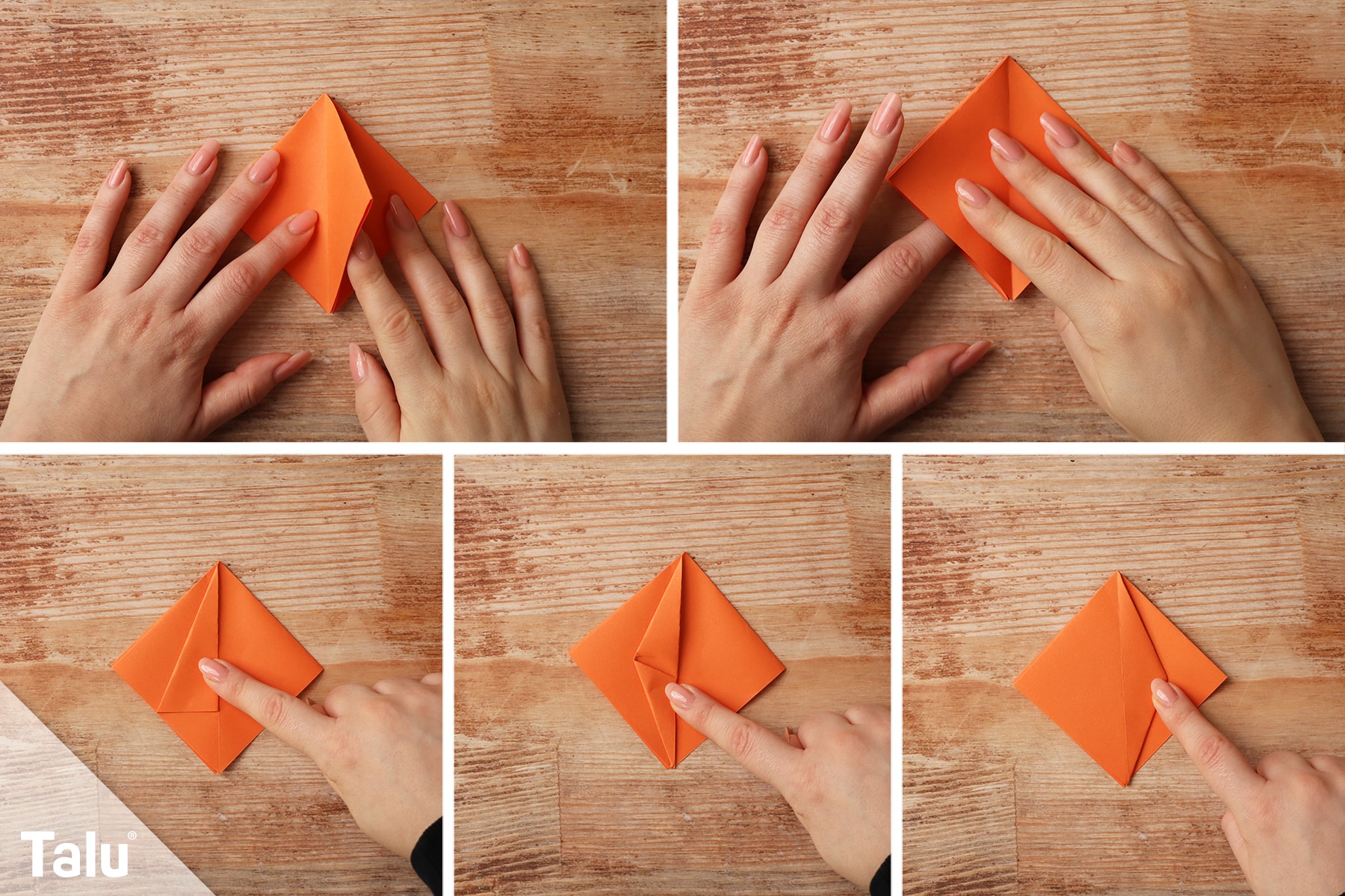 Origami-Kürbis
