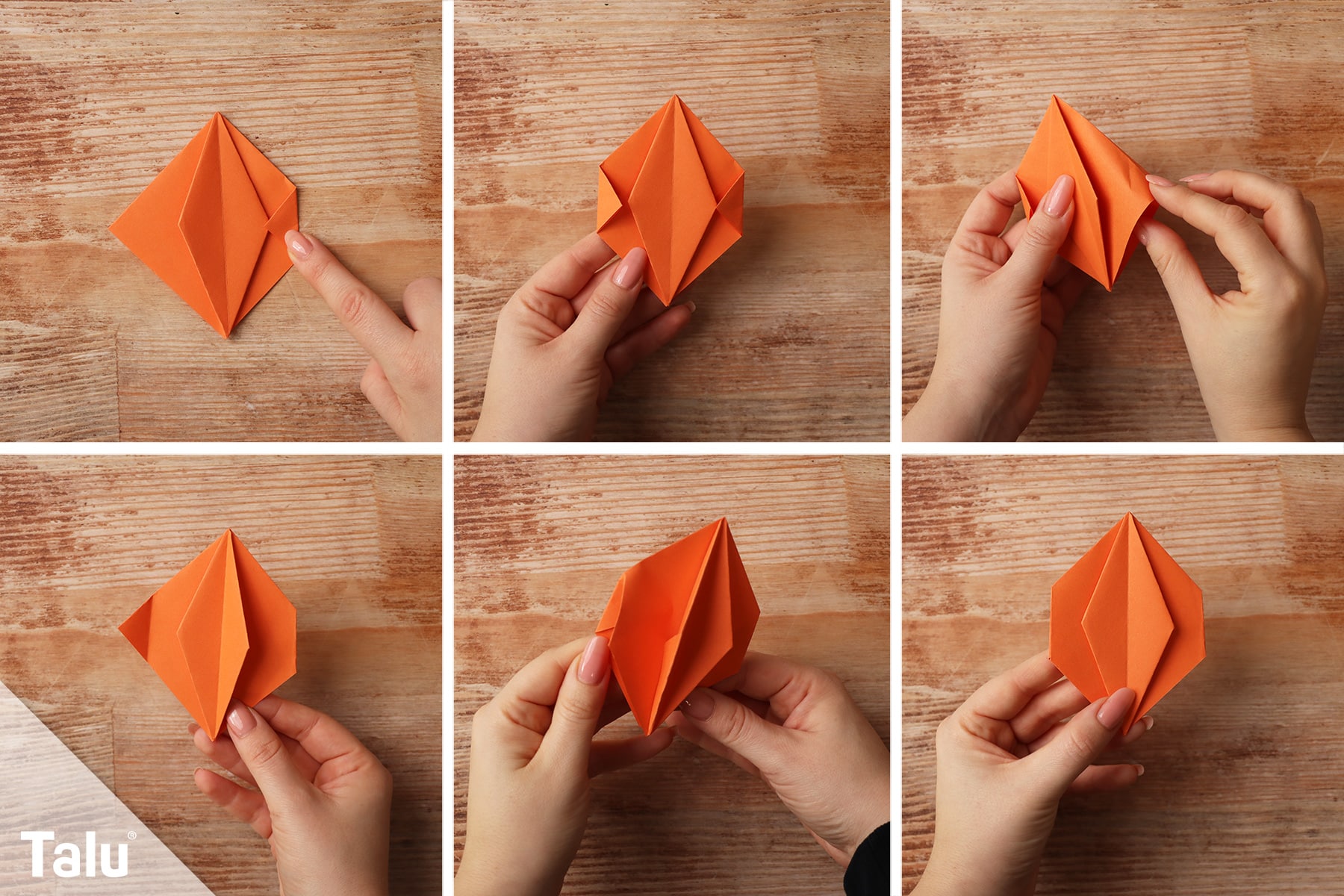 Origami Kürbis